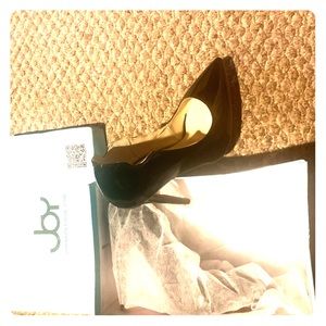 Patent leather heels new never worn